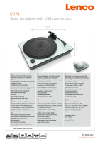 Lenco L174 - Brochure 